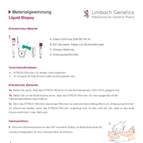 Anleitung Probenabnahme Liquid Biopsy